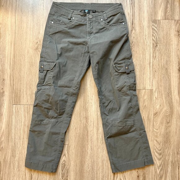 Kuhl Women's Splash Roll Up Pants in Shadow Gray Size 8 - Picture 3 of 14